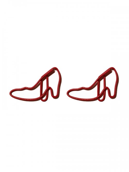 Clothes Paper Clips | High-heeled Shoe Paper Clips...