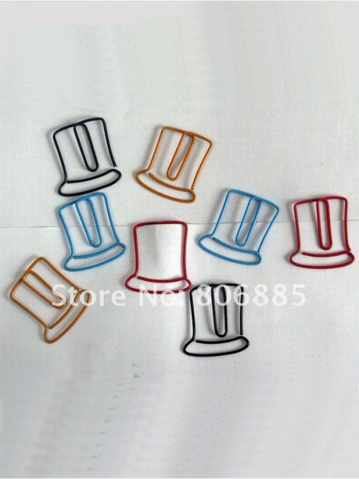 Clothes Paper Clips | Top Hat Paper Clips | Clothing (1 dozen/lot,39*29 mm) 