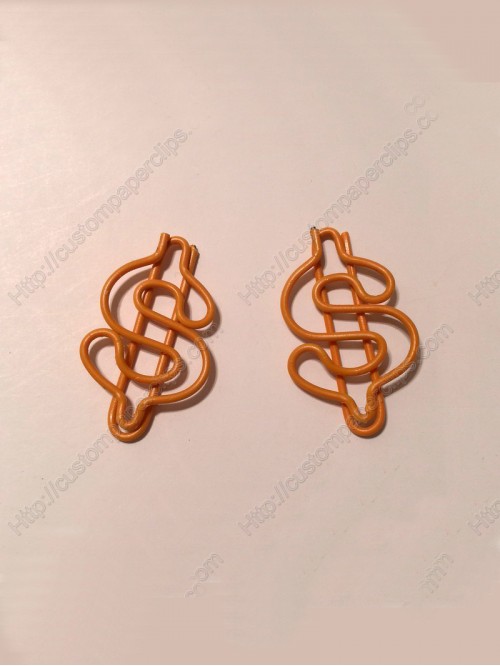 Currency Sign Paper Clips | US Dollar Sign Paper C...