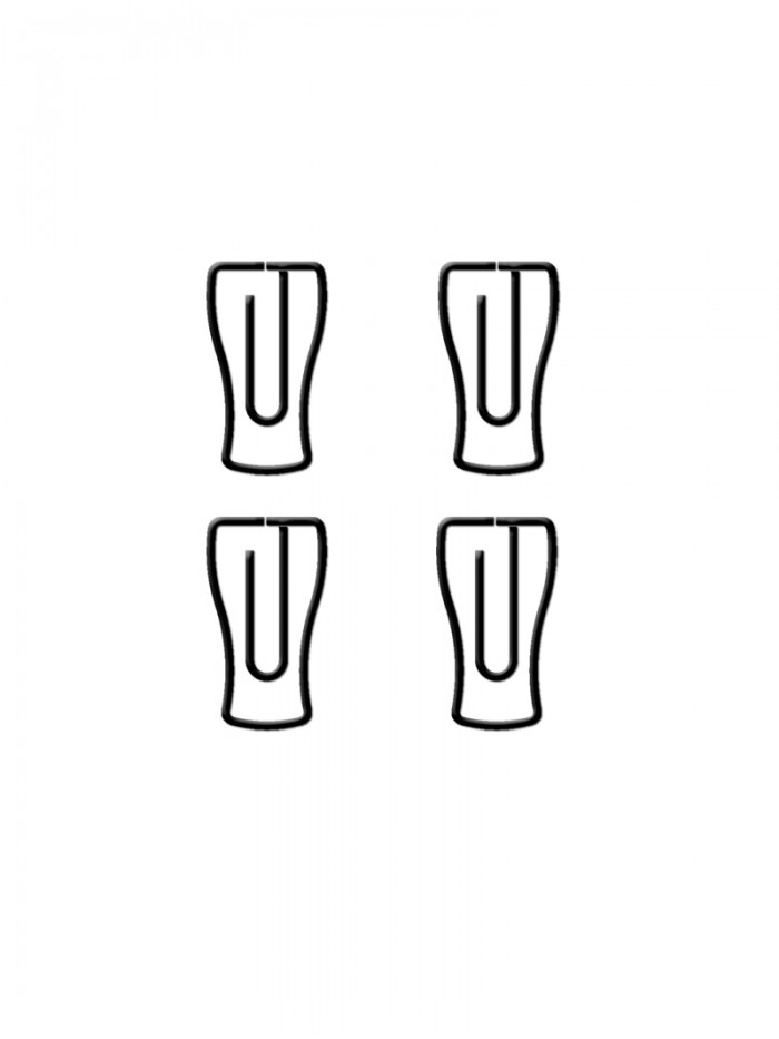 Drink Paper Clips | Cola Glasses Shaped Paper Clips (1 dozen/lot)