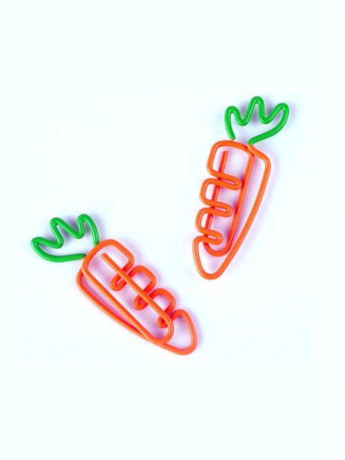 Vegetable Paper Clips | Carrot Paper Clips | Creat...