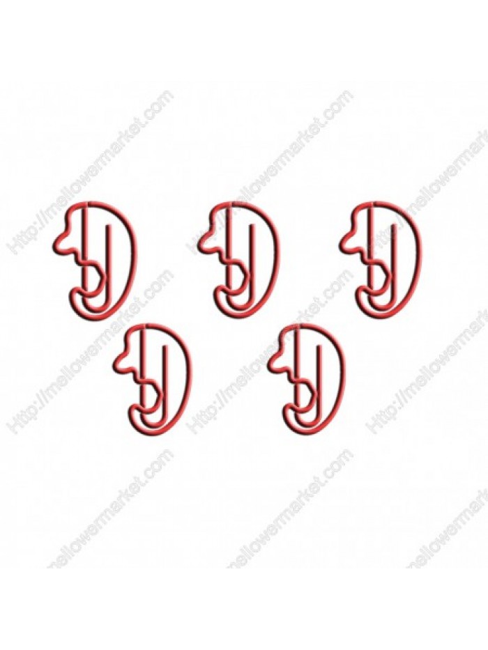 Facial Expression Paper Clips | Shocked Face Paper Clips | Promotional Gifts (1 dozen/lot)