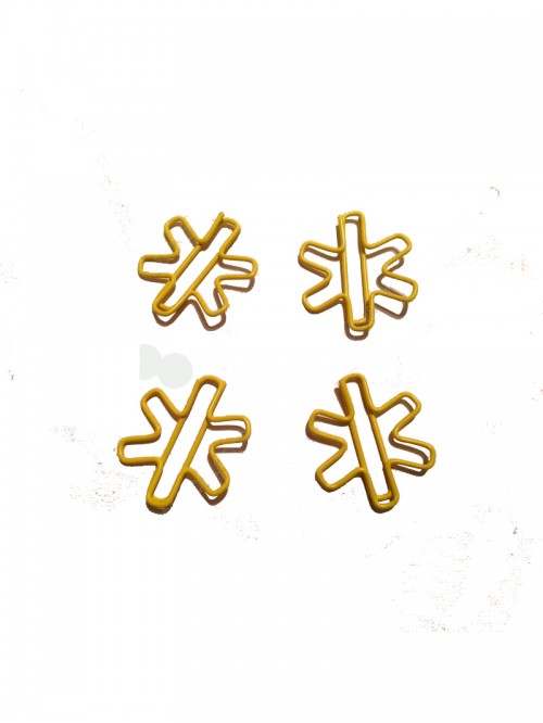 Geometry Decorative Paper Clips | 6-pointed Asteri...