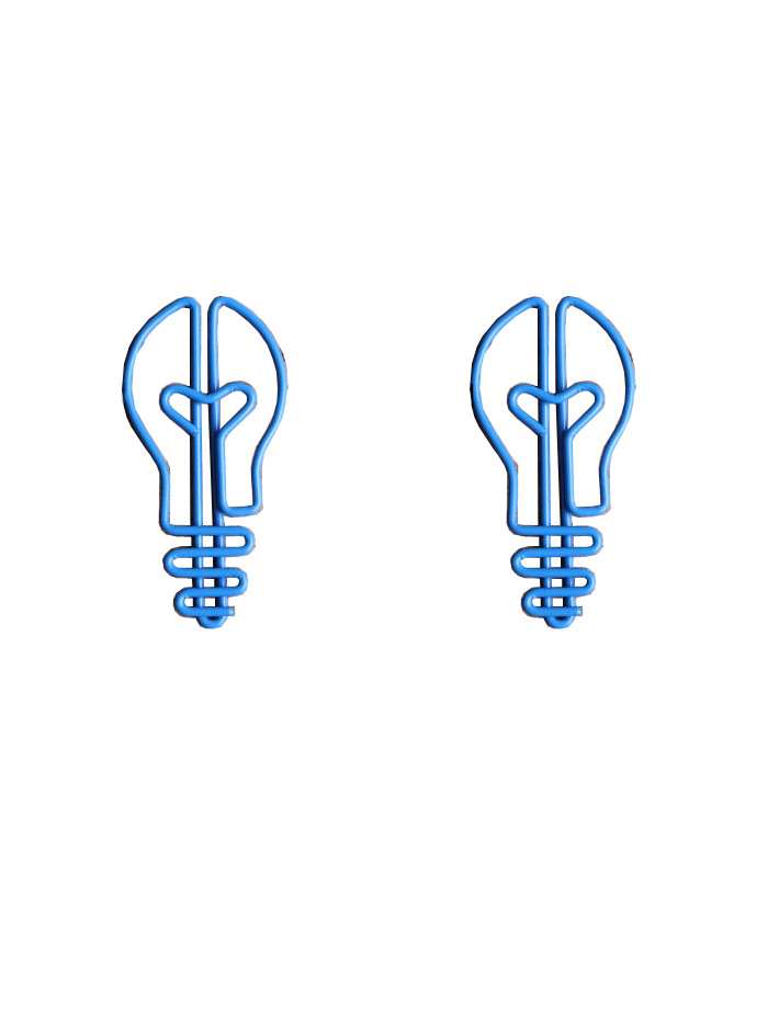 Houseware Paper Clips | Lightbulb Paper Clips | Promotional Gifts (1 dozen/lot)