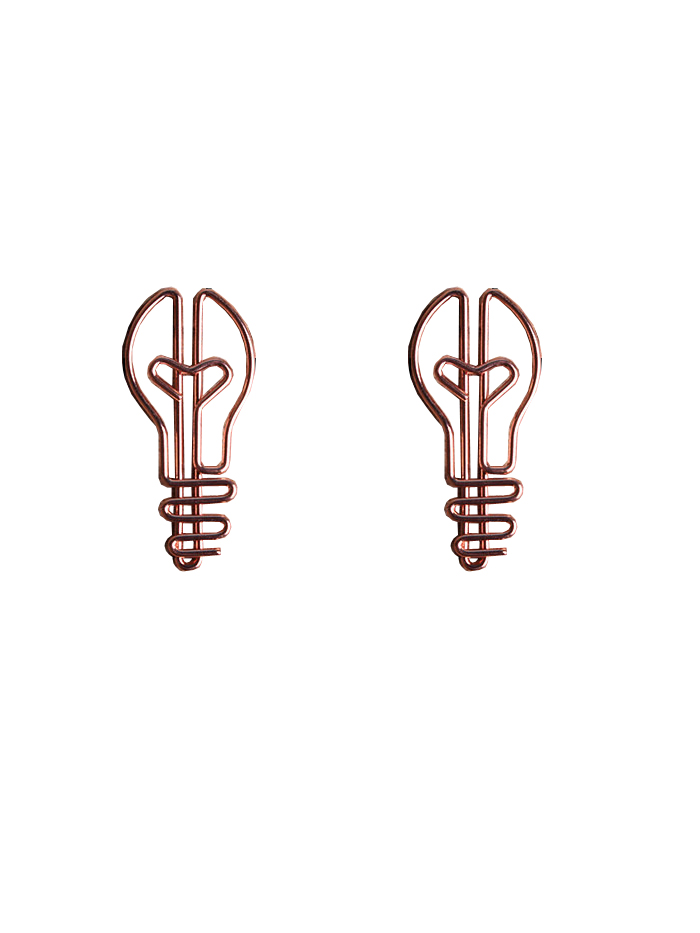 Houseware Paper Clips | Lightbulb Paper Clips | Promotional Gifts (1 dozen/lot)