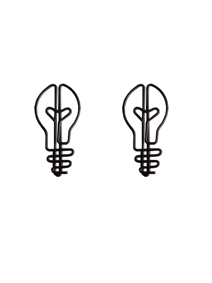 Houseware Paper Clips | Lightbulb Paper Clips | Promotional Gifts (1 dozen/lot)