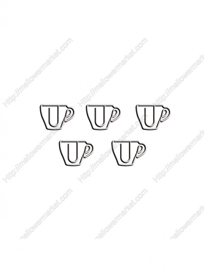 Houseware Paper Clips | Coffee Cup Paper Clips | Expresso Cup Paper Clips (1 dozen/lot)