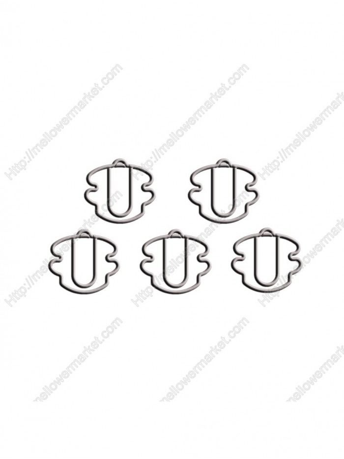 Houseware Decorative Paper Clips | Pan Shaped Paper Clips (1 dozen)