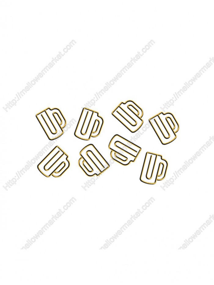 Houseware Decorative Paper Clips | Custom Beer Mug Shaped Paper Clips (1 dozen,30*23.3 mm)