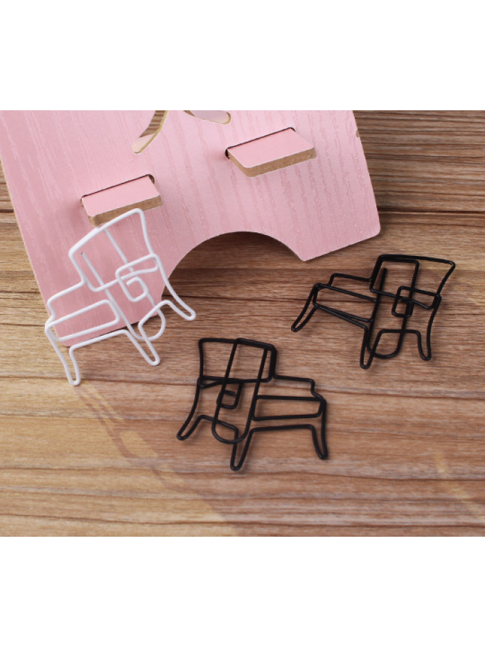 Houseware Paper Clips | Chair Paper Clips | Promotional Gifts (1 dozen/lot)