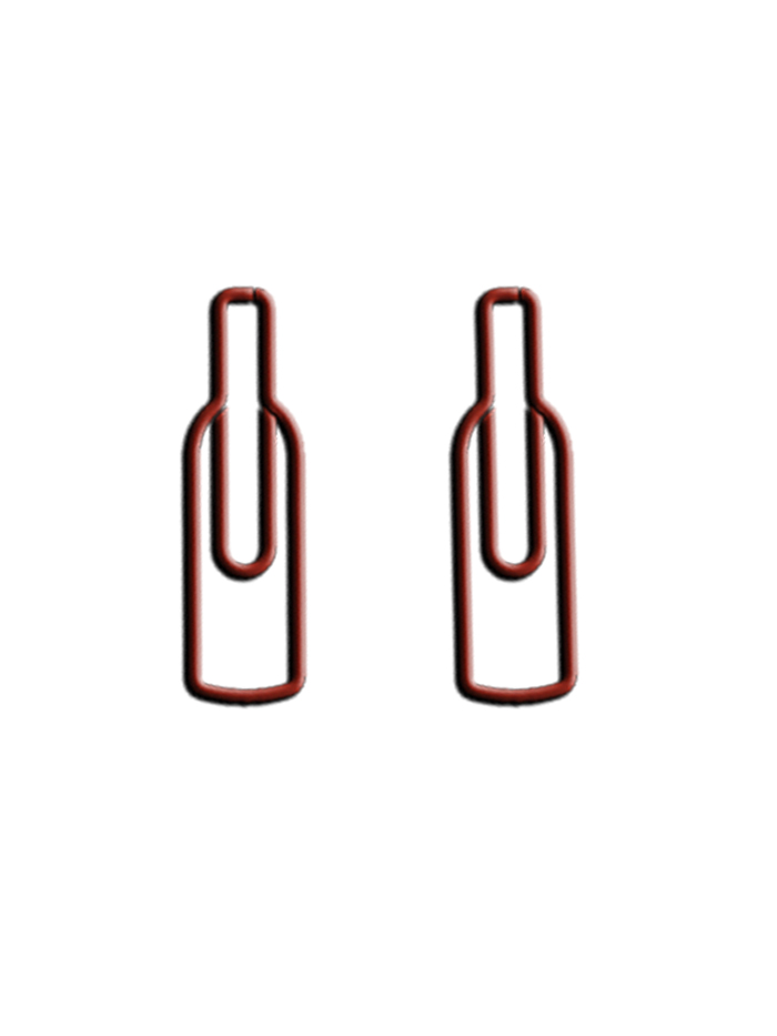 Houseware Paper Clips | Wine Bottle Paper Clips | Promotional Gifts (1 dozen/lot,35mm)