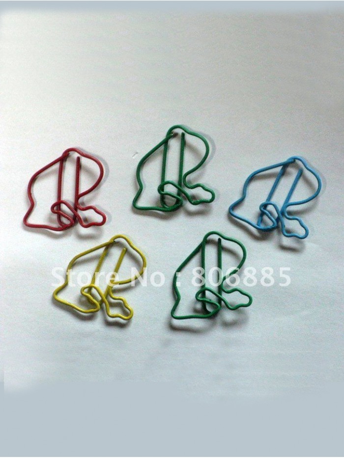 Animal Paper Clips | Frog Paper Clips (1 dozen/lot,30*30 mm)