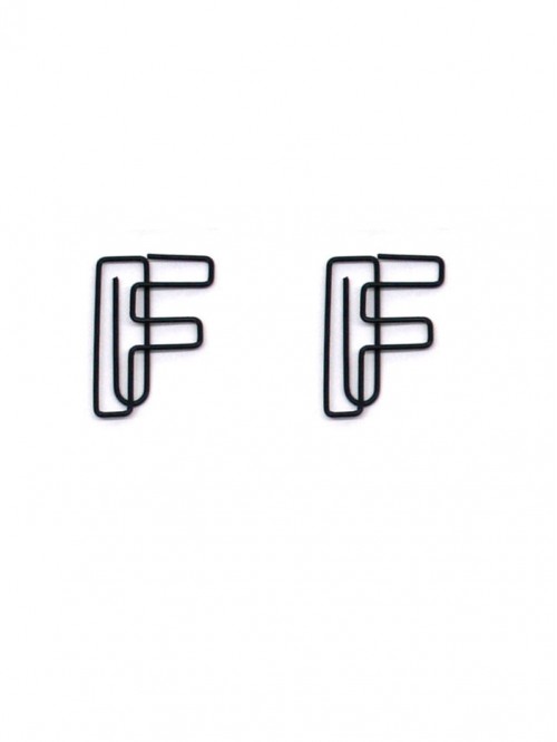 Letters Paper Clips | Letter F Paper Clips | Cute ...