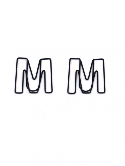 Letters Decorative Paper Clips | Letter M Shaped P...