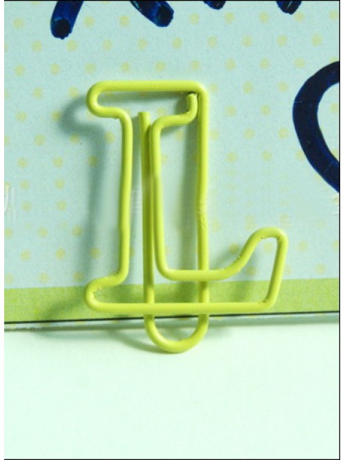 Letters Decorative Paper Clips | Letter L Shaped P...