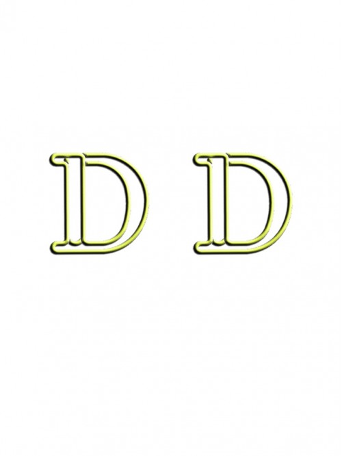 Letters Paper Clips | Letter D Paper Clips | Creat...