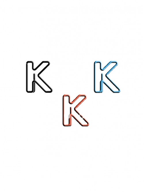 Letters Paper Clips | Letter K Paper Clips | Creat...