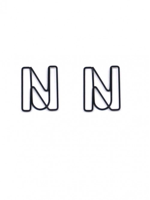 Letters Decorative Paper Clips | Letter N Shaped P...