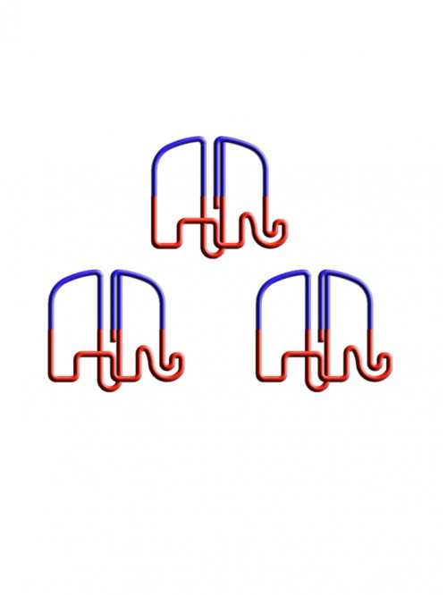 Logo Paper Clips | Republican Emblem Paper Clips (...