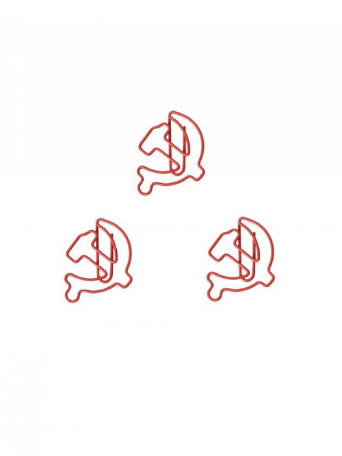 Logo Paper Clips | Communist Emblem Paper Clips (1 dozen/lot) 