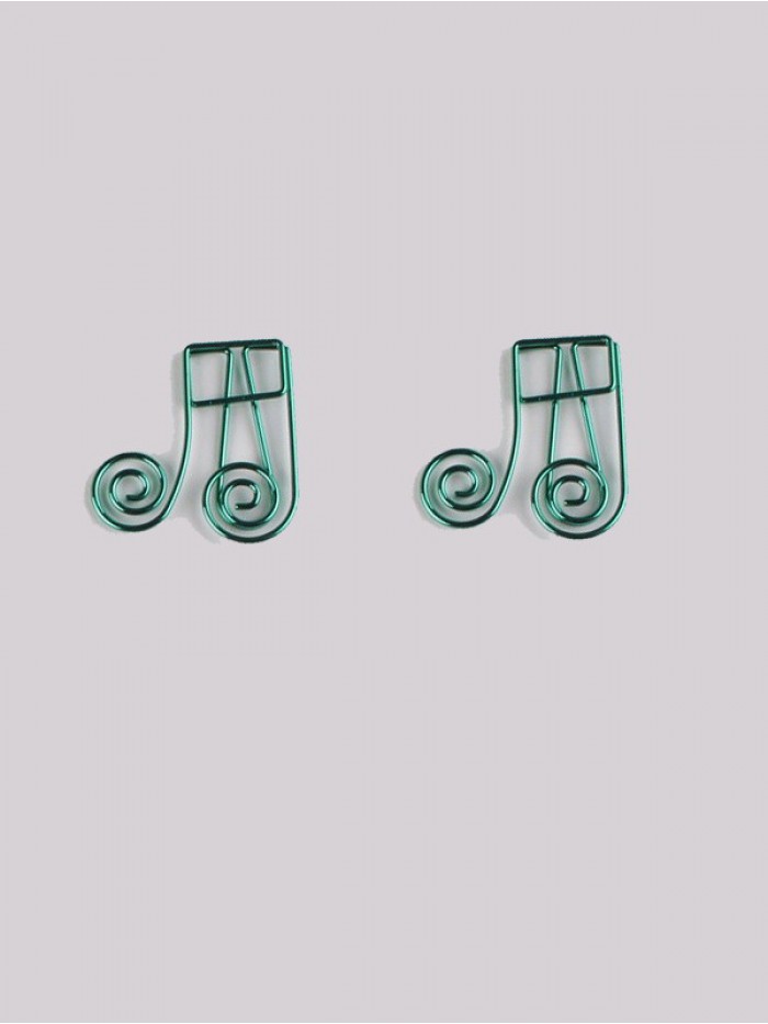 Music Paper Clips | Double Note Paper Clips | Creative Gifts (1 dozen/lot)