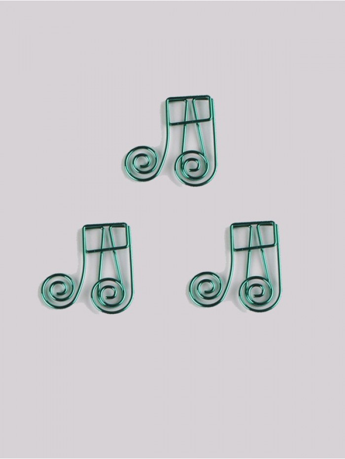 Music Paper Clips | Double Note Paper Clips | Creative Gifts (1 dozen/lot)