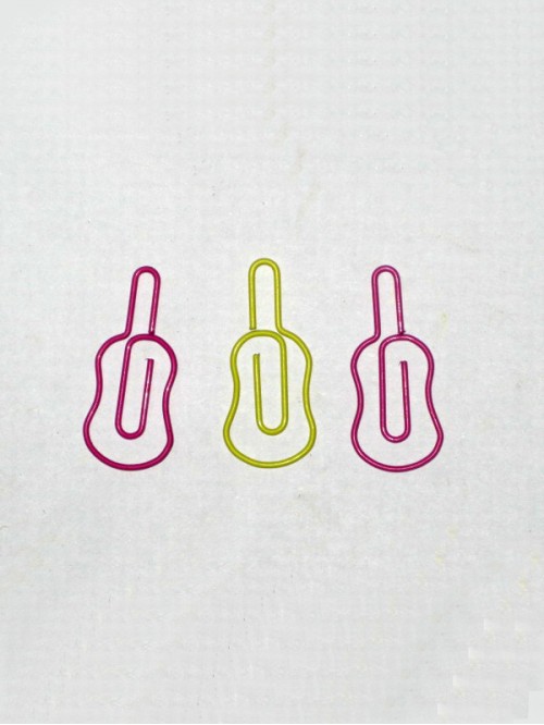 Music Decorative Paper Clips | Guitar Shaped Paper...