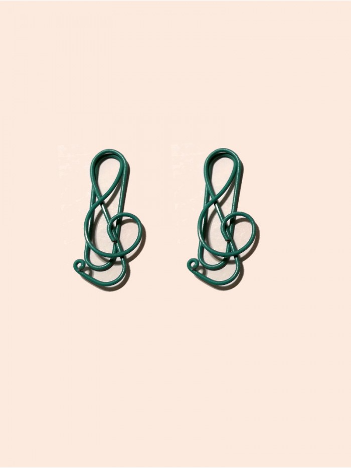 Music Paper Clips | Musical Note Paper Clips | Cute Bookmarks (1 dozen/lot)