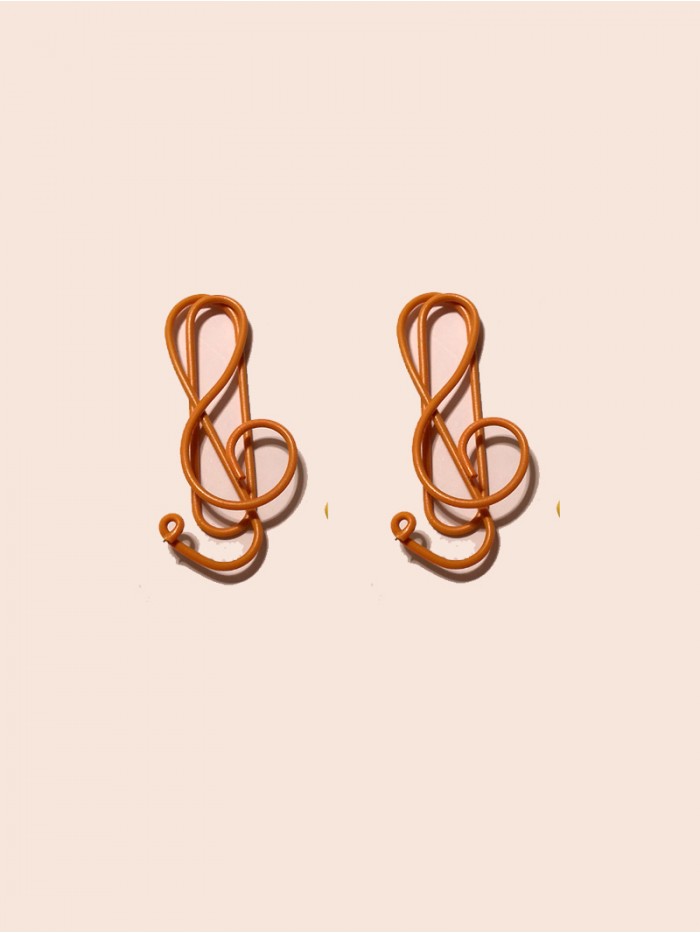 Music Paper Clips | Musical Note Paper Clips | Cute Bookmarks (1 dozen/lot)