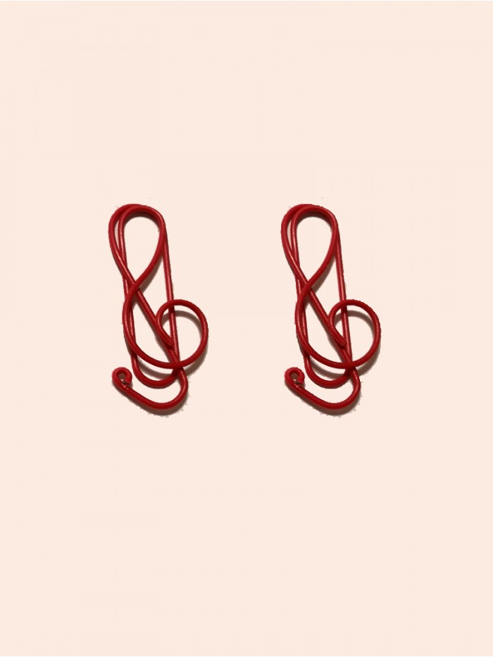 Music Paper Clips | Musical Note Paper Clips | Cute Bookmarks (1 dozen/lot)