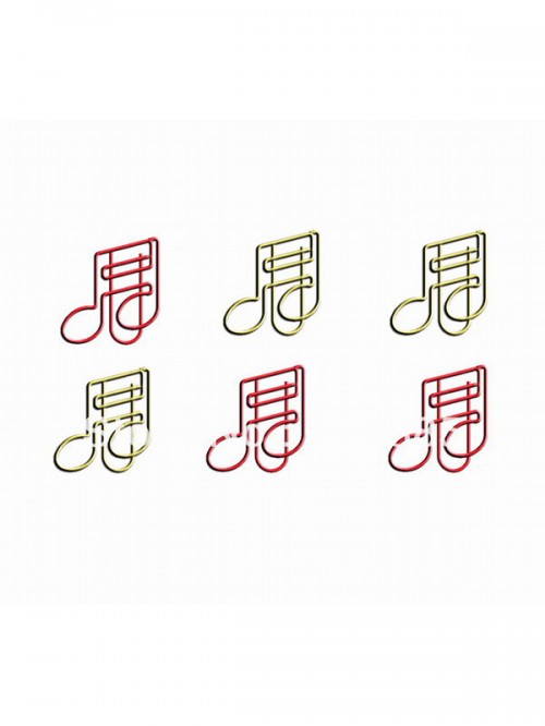 Music Paper Clips | Double Note Paper Clips | Cute...