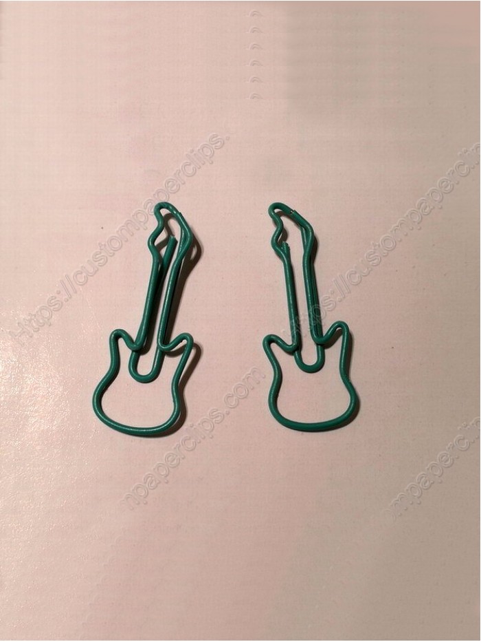 Music Paper Clips | Guitar Paper Clips | Cute Bookmarks (1 dozen/lot)