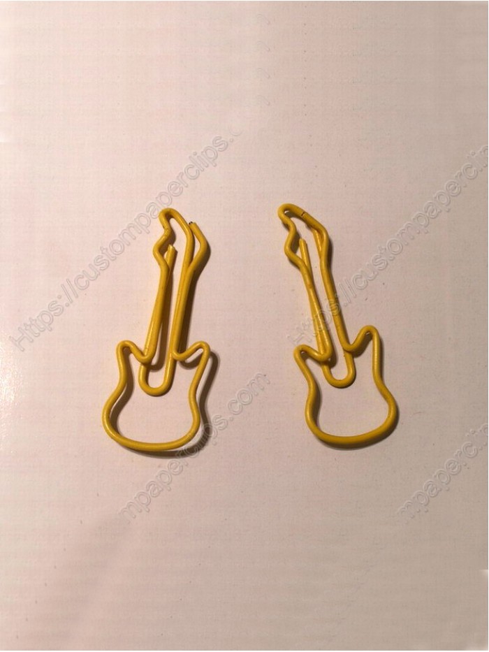 Music Paper Clips | Guitar Paper Clips | Cute Bookmarks (1 dozen/lot)