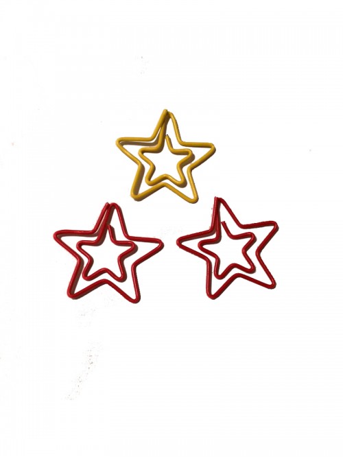 Nature Paper Clips | Double Star Paper Clips | Cre...