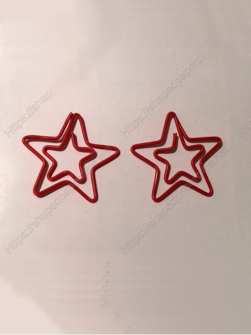 Nature Paper Clips | Double Star Paper Clips | Cre...
