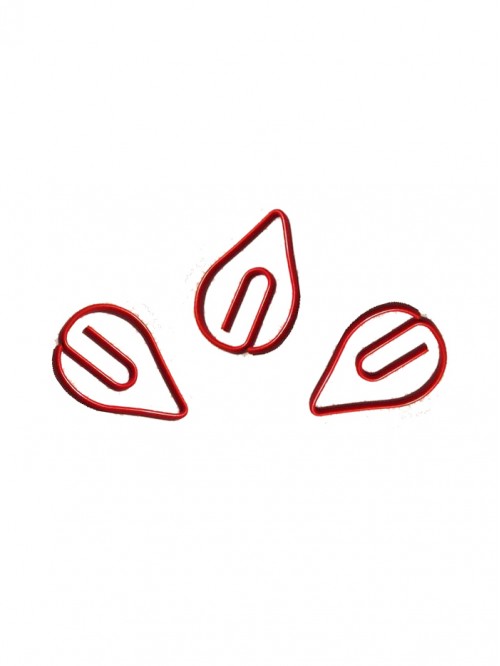 Nature Decorative Paper Clips | Waterdrop Drip Sha...