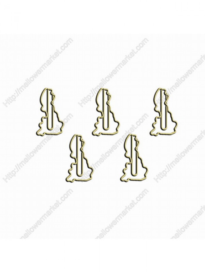 Nature Paper Clips | UK, Britain map Paper Clips | Geography  (1 dozen/lot)