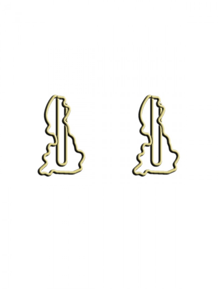 Nature Paper Clips | UK, Britain map Paper Clips | Geography  (1 dozen/lot)