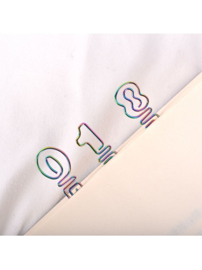 Numbers Paper Clips | Numeric Paper Clips | Creative Stationery (1 dozen/lot)