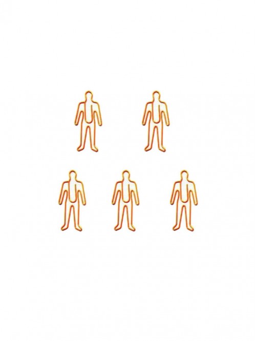 Organs Paper Clips | Man Shaped Paper Clips | Busi...