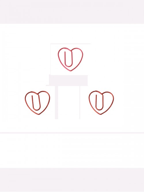Wholesale Love Heart Shaped Paper Clips Set Back For Office, School, And  Home Use In Mixed Colors From Samgamibaby, $2.02