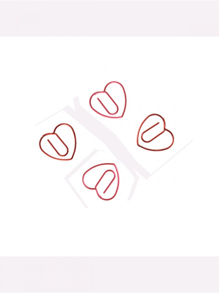 Organs Paper Clips | Heart Shaped Paper Clips (1 dozen/lot) 