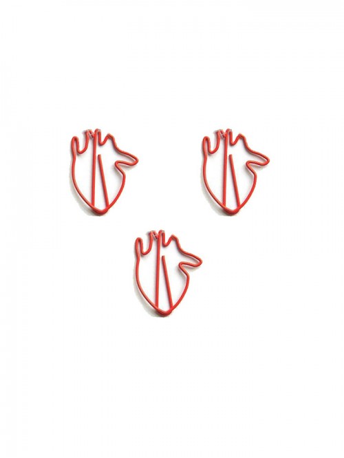 Organs Paper Clips | Heart Paper Clips (1 dozen/lo...