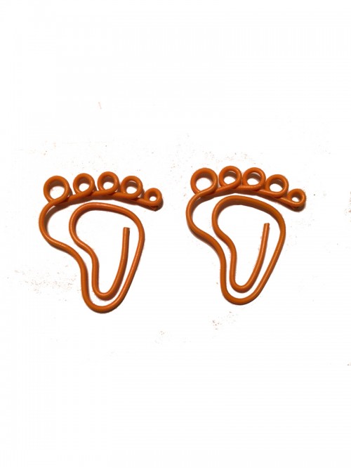 Organs Promotional Paper Clips | Foot Shaped Paper...