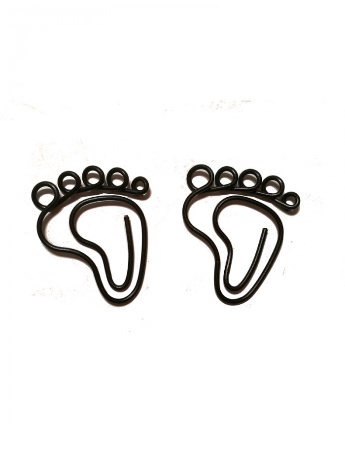 Organs Promotional Paper Clips | Foot Shaped Paper Clips (1 dozen,33*26.5 mm)