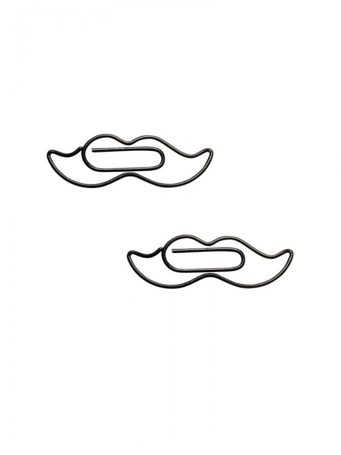Organs Paper Clips | Moustache Paper Clips | Creative Bookmarks (1 dozen/lot)