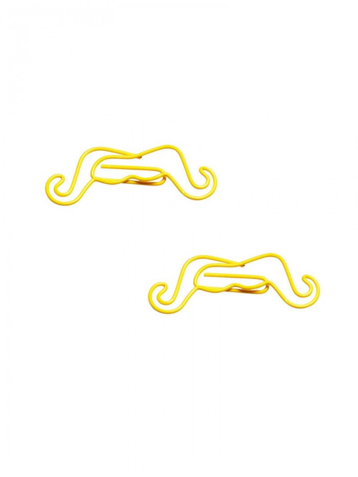 Organs Paper Clips | Moustache Paper Clips | Promotional Gifts (1 dozen/lot)