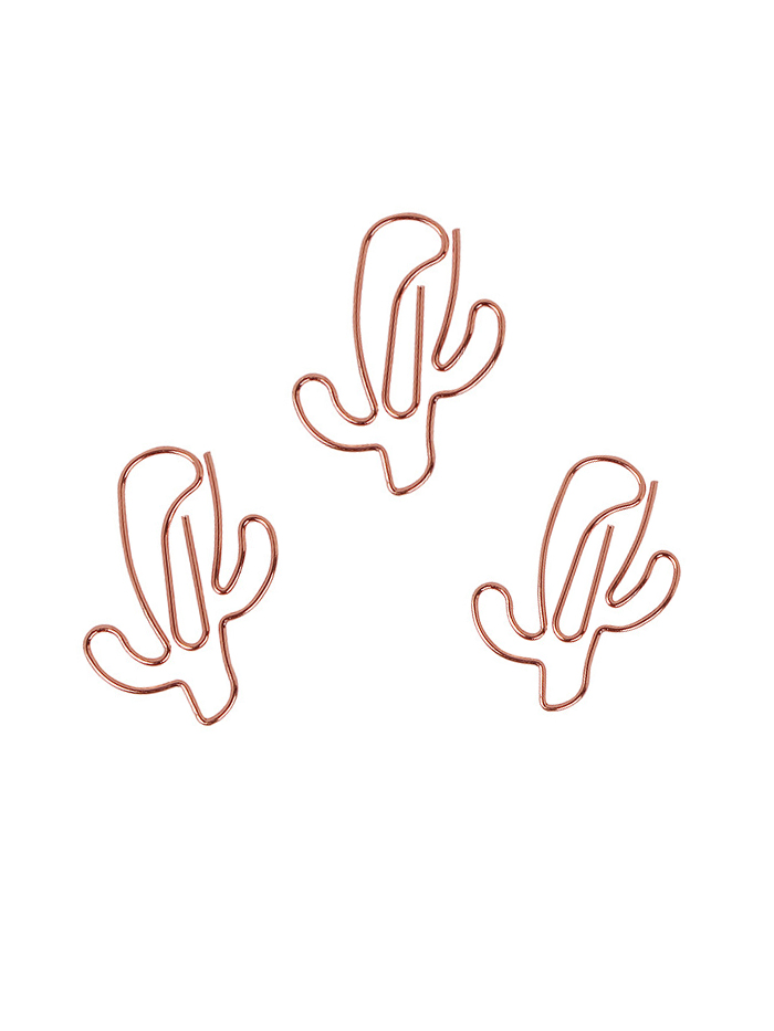 Plant Paper Clips | Cactus Paper Clips | Creative Stationery (1 dozen/lot)