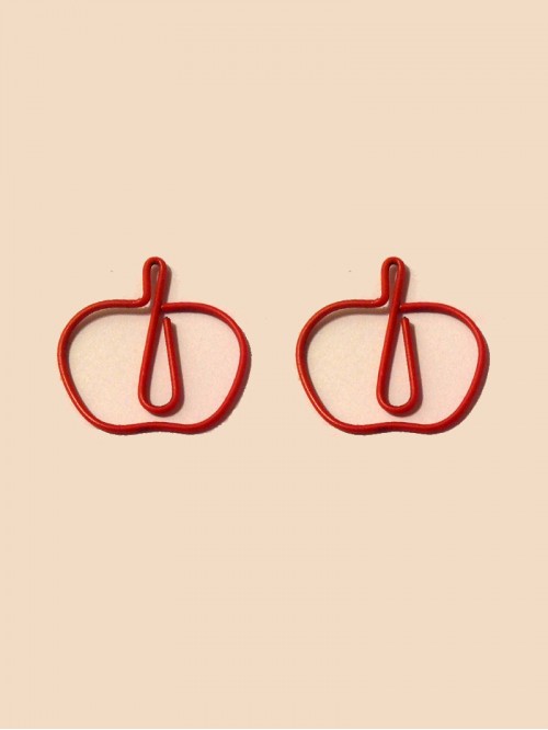 Fruit Paper Clips | Apple Paper Clips | Creative G...