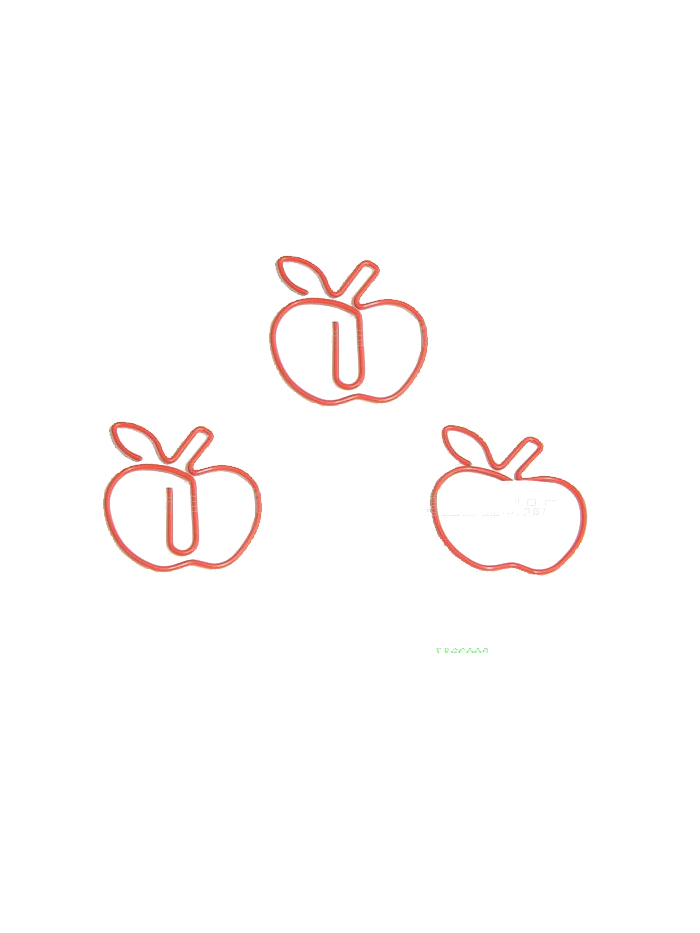 Fruit Paper Clips | Apple Paper Clips | Creative Stationery (1 dozen/lot)